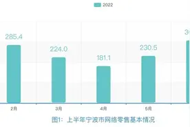 上半年，宁波网络零售额超1229亿元！3C数码、服饰鞋包、家居家装居前三图片