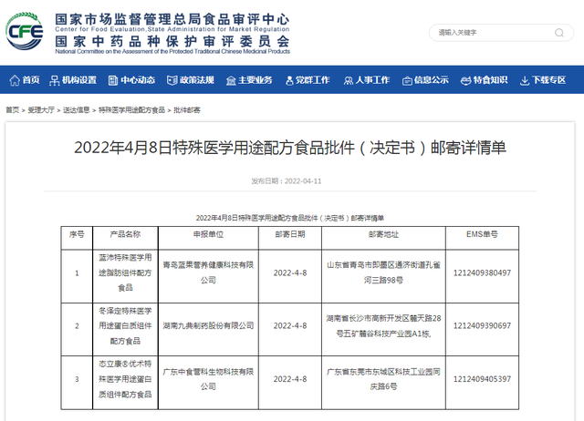 最新！又2款特医食品获批，最新83个配方汇总