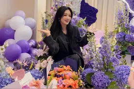 胡杏儿的44岁生日，杨紫的31岁生日，同一天不同境况图片