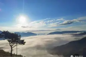 美“爆”朋友圈！“我要去信宜钱排看云海日出”图片