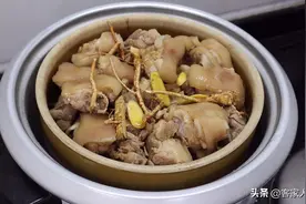 客家干蒸猪脚，一道让人越吃越爱吃的特色菜，皮Q肉香好吃又过瘾图片
