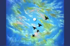 油画棒彩云傻瓜式教程来了！看见彩色祥云的一定心想事成#油画棒风景画 #油画棒入门教程 #油画棒教程 #零基础学画画 #抖出我的艺术 #抖音潮流艺术研究所 @DOU+小助手 视频封面