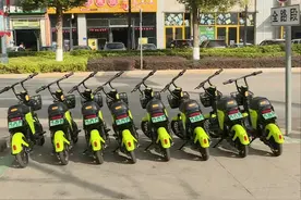 注意！弥勒共享电单车，有变图片