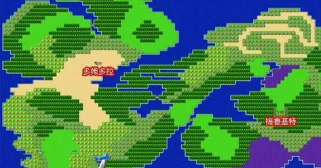 FC勇者斗恶龙1图文全攻略——全迷宫地图（二）