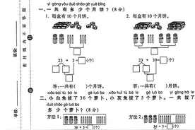 一年级下册数学：两位数加一位数专项训练，打印给孩子练习！图片