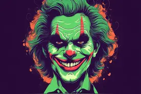 五月桔儿的头像：小丑头像 joker（还是粉丝提的需求）图片