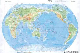 高清！世界各国地形图，放大也清晰图片
