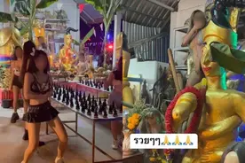 十多名性感女孩神社热舞，竟是因为一个华人？！图片