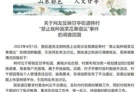 村民不能栽种蔬菜瓜果？官方通报图片