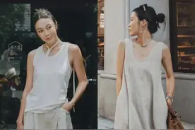 30岁的女人穿什么简约高级？跟着这位时髦精学，真的太洋气了图片