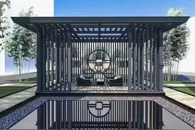 庭院高档小区私家花园必备—铝艺凉亭展示图片