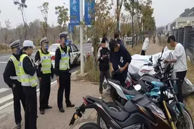 【整治交通问题顽瘴痼疾】湘潭交警：严查严处摩托车“炸街”！图片