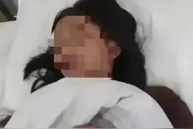 全网抗议：被打女孩依旧躺在病床，打人者却去学校上学了图片