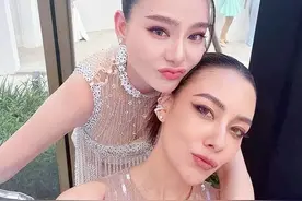 泰国辣妹女星Due Arisara未婚先孕传喜讯：婚礼派对泰剧圈群星云集图片