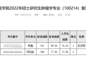 390分落榜，寒门弟子，331分逆袭，谣言四起，考研不易，禁止网暴图片