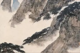 傅抱石山水画100幅高清图欣赏图片