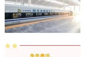 独家冠名！复兴号、和谐号高铁满车尽是“江铜蓝”......图片