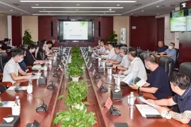 临县县长姚树山率队前往中国林产品集团有限公司​进行项目会谈图片