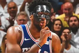 狂赢20分！恩比德戴面具复出成救世主！他空砍33分依然够硬？图片