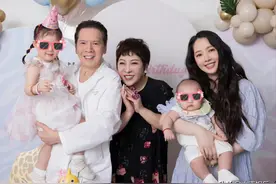 郭碧婷为儿子办百日宴，向佐意外缺席引发争议，向太透露其中原因图片