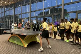 场内观赛大饱眼福，场外还有大收获！德班世乒赛，球迷不虚此行图片