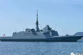 法国首艘FREMM防空型护卫舰阿尔萨斯号入役，仅造2艘外形亮眼图片