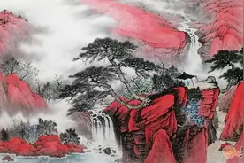 广西美协画家黄开前的中国山水画作品欣赏（图）图片