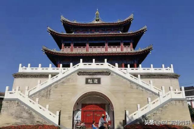 西安鄠邑钟楼修建于明朝崇祯年间