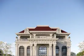 方宅作品 ▏广东惠来三层欧式别墅 ▏650㎡建筑方案设计图片