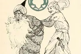 民间故事：男子外出狩猎，妻子被抢，岳父：你认怂吧，他会杀了你图片