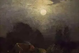 月亮总跟着我，为什么？图片