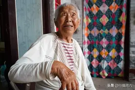 山西90岁老人40岁的心态，50多年爱吃面条喝凉水，儿子自叹不如图片