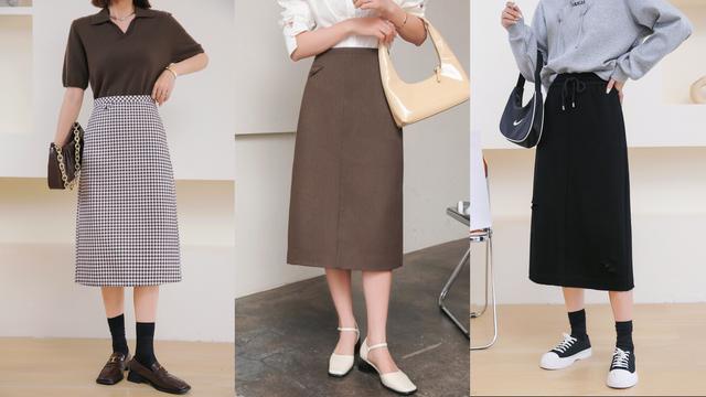 半身裙搭配 半身裙搭配什么鞋子好看(图3)