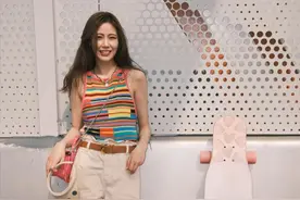 义肢女孩玩滑板：去跑，去跳，去尝试人生的各种可能图片