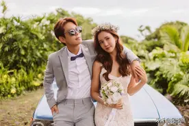 韩剧女神李多海公布婚讯后，携未婚夫和白种元夫妇聚餐，大饱口福图片