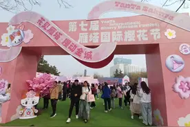 樱花主题城市观光车来了~2023第七届雁塔国际樱花节启幕图片