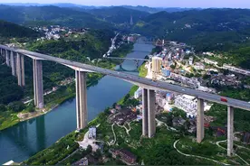 多彩贵州·从万桥飞架看中国奋斗 | 五桥跨乌江，见证交通巨变图片