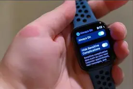 如何禁用AppleWatch的常亮显示图片