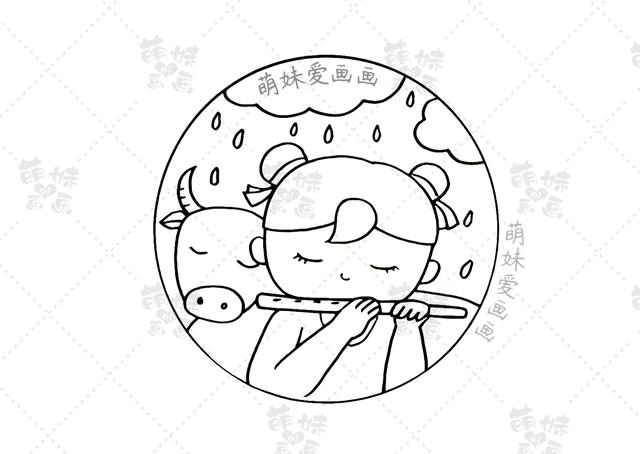 简单漂亮的小学清明节手抄报模板，含文字内容，可收藏备用