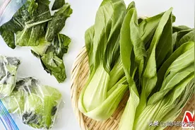 青菜可以这么冷冻保存！绿叶菜可以保存一个月 疫情居家的囤菜技巧图片