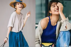 初春，唯有”蓝色系“时髦穿搭不可辜负！显白排第一，好高级图片