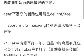 “T1高层准备放弃Faker图”火了，LCK转会期汇总，Deft要最后一舞图片