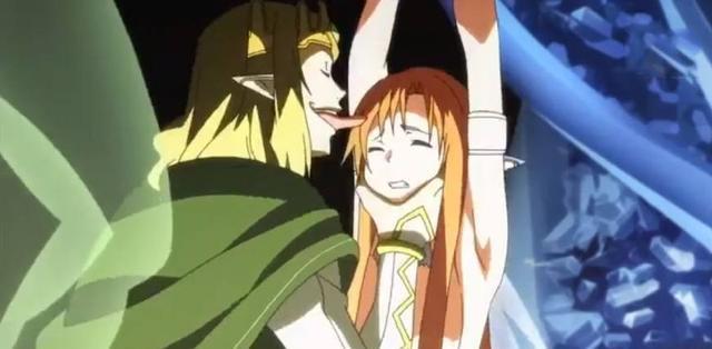 有趣的动漫看看英雄被敌人俘虏和羞辱的动漫场景，这很有趣，