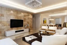 电视挂架安装高度一般多少呢图片