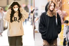 冬末的上海，小姐姐的穿搭也太好看了，轻松时髦又很有个性图片