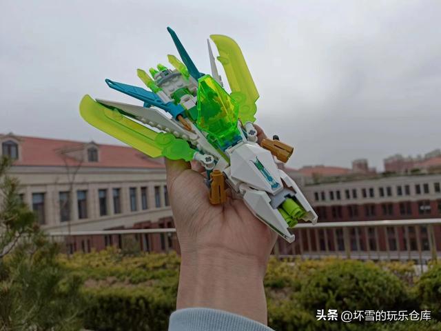 试玩乐高80041：龙小娇战机，与齐小天合体初体验