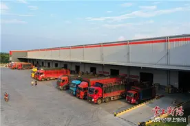 京东亚洲一号智能物流中心项目部分投入使用图片