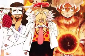 海贼王1069话情报：路奇秒杀战桃丸，夺取炽天使指挥权，黄猿来了图片