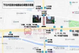重要提醒！和平北路（西矿街-迎泽西大街）22条公交线路临时调整！图片