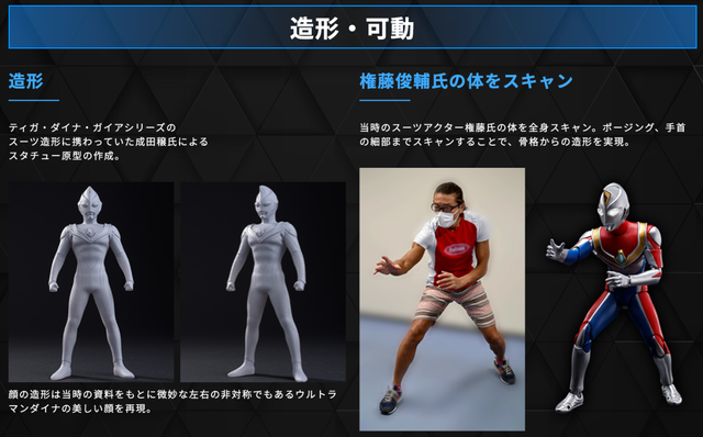 真骨雕戴拿奥特曼终于来了